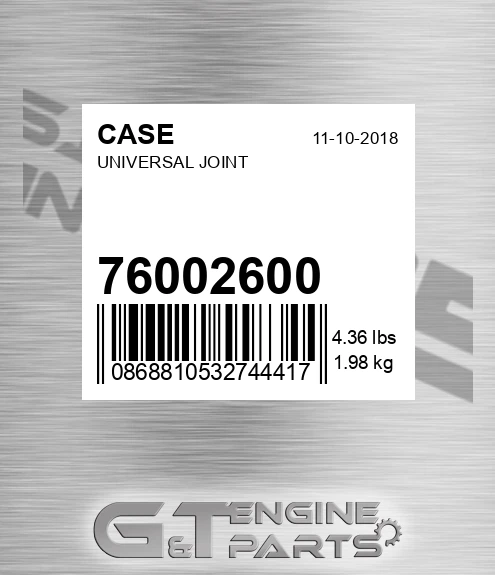 76002600 Universal Joint