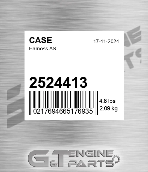2524413 CASE Harness As