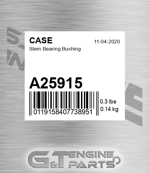 A25915 Stem Bearing Bushing