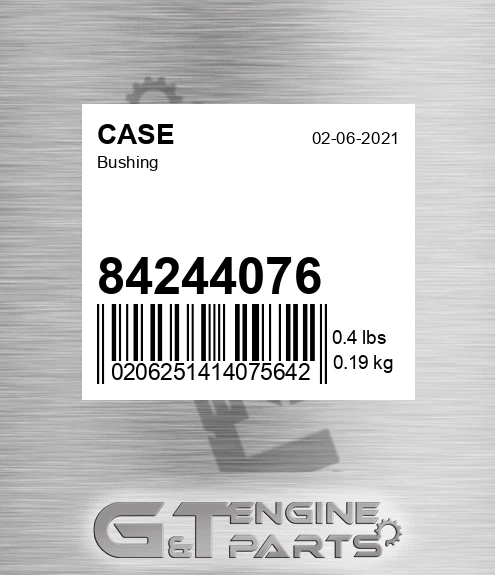 84244076 Bushing