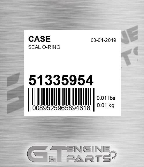 51335954 Seal O-ring
