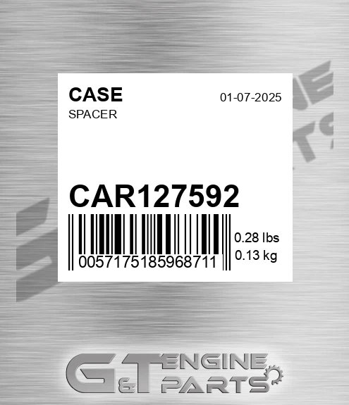 CAR127592 CASE Spacer