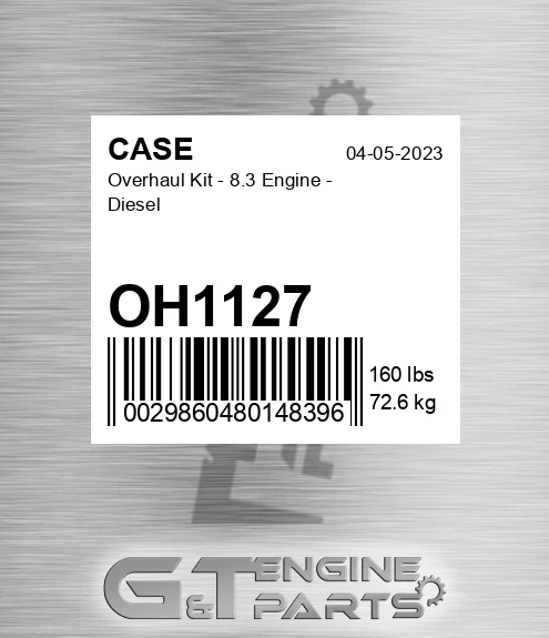 OH1127 Overhaul Kit - 8.3 Engine - Diesel