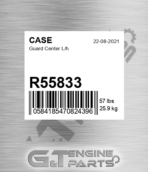 R55833 Guard Center L/h