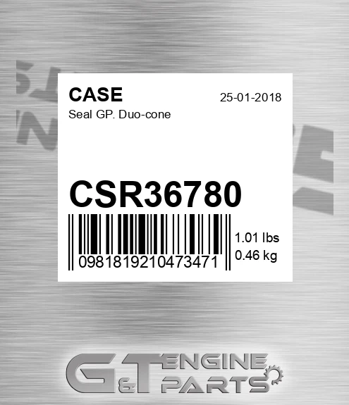 CSR36780 Seal Gp. Duo-cone