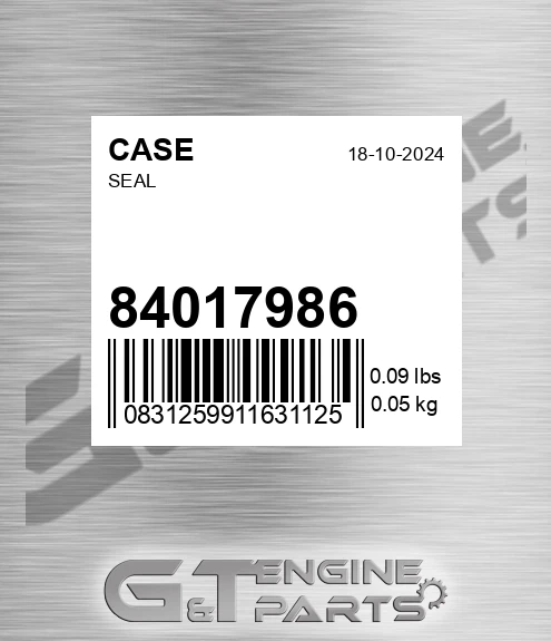 84017986 CASE Seal