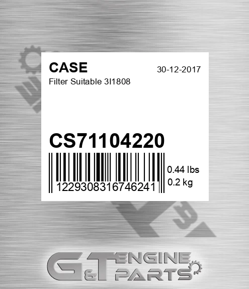 CS71104220 Filter Suitable 3i1808