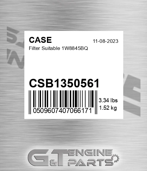 CSB1350561 CASE Filter Suitable 1w8845bq