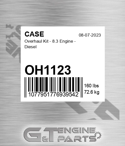 OH1123 Overhaul Kit - 8.3 Engine - Diesel