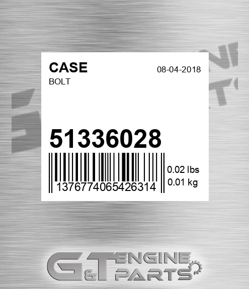 51336028 Bolt
