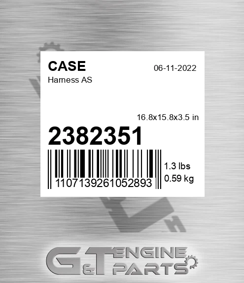 2382351 CASE Harness As