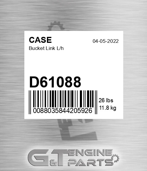 D61088 Bucket Link L/h
