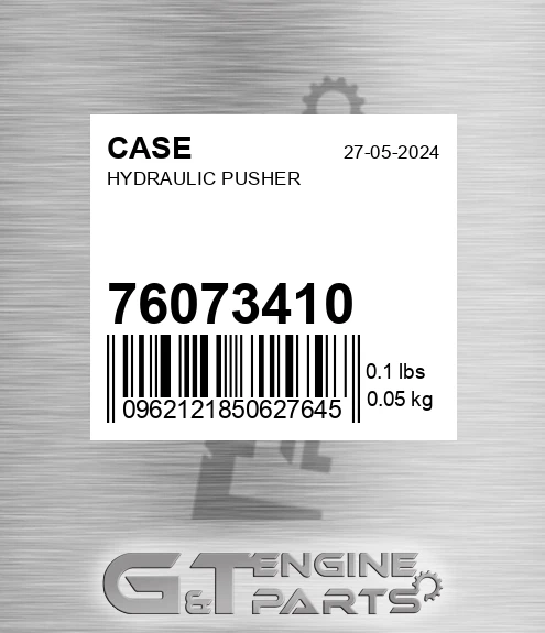76073410 CASE Hydraulic Pusher