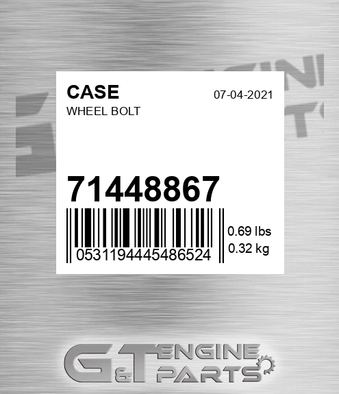 71448867 Wheel Bolt