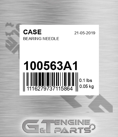 100563A1 Bearing Needle