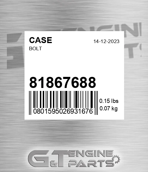 81867688 Bolt