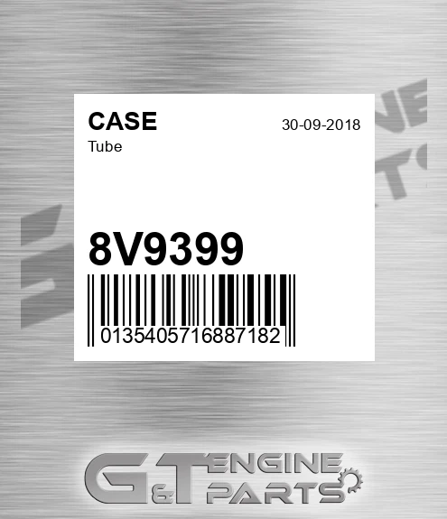 8V9399 CASE Tube