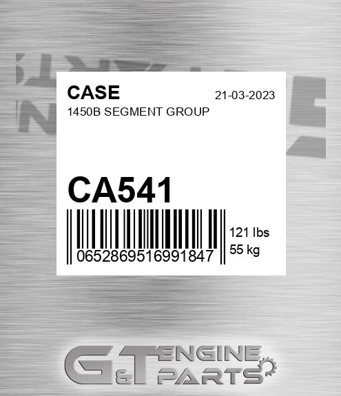 CA541 CASE 1450b Segment Group