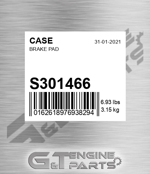 S301466 Brake Pad