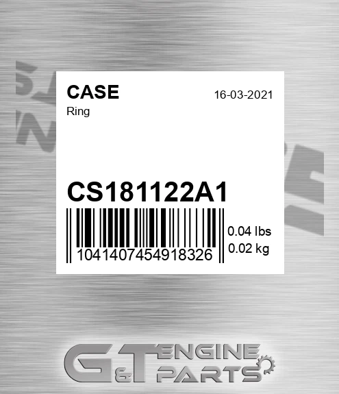 CS181122A1 Ring