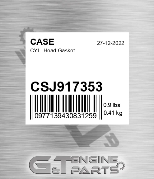 CSJ917353 Cyl. Head Gasket