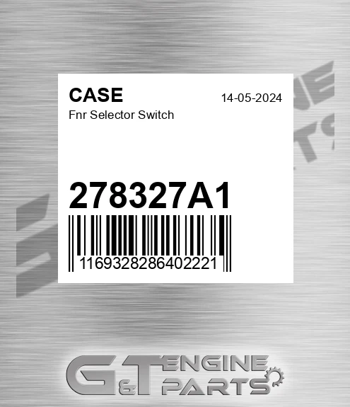 278327A1 Fnr Selector Switch