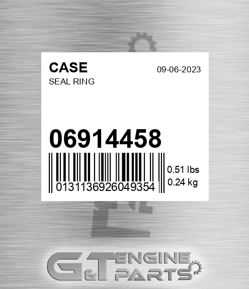06914458 Seal Ring