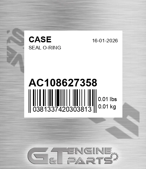AC108627358 Seal O-ring