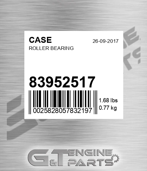 83952517 Roller Bearing