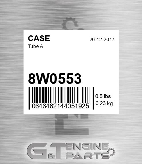 8W0553 Tube A