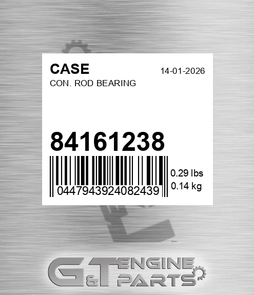 84161238 Con. Rod Bearing