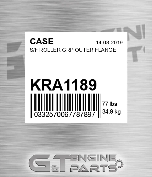 KRA1189 S/f Roller Grp Outer Flange