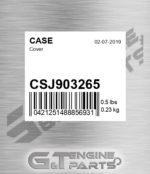 CSJ903265 Cover