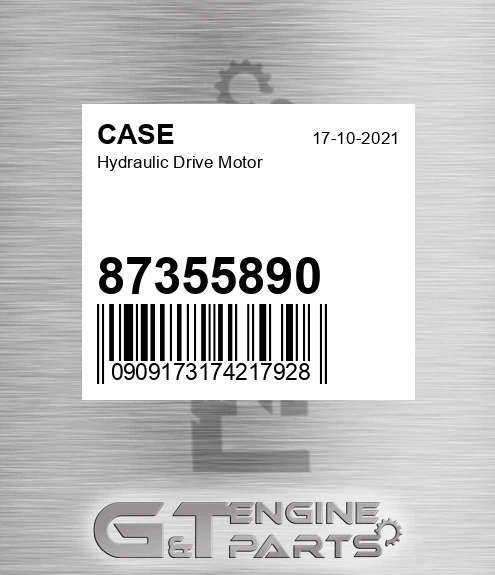 87355890 Hydraulic Drive Motor