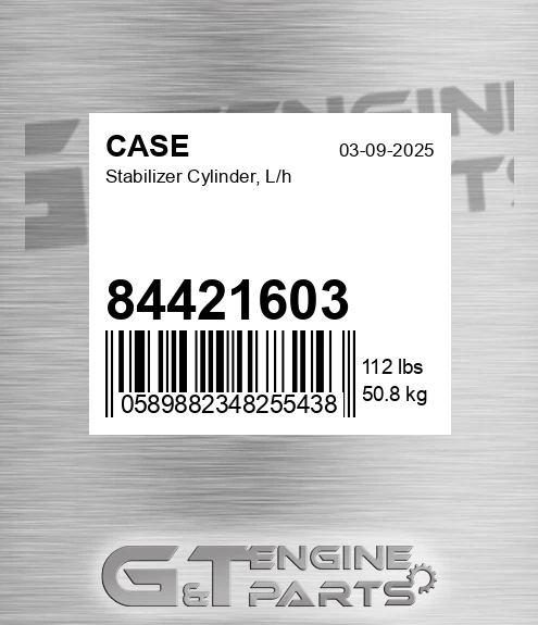 84421603 Stabilizer Cylinder, L/h