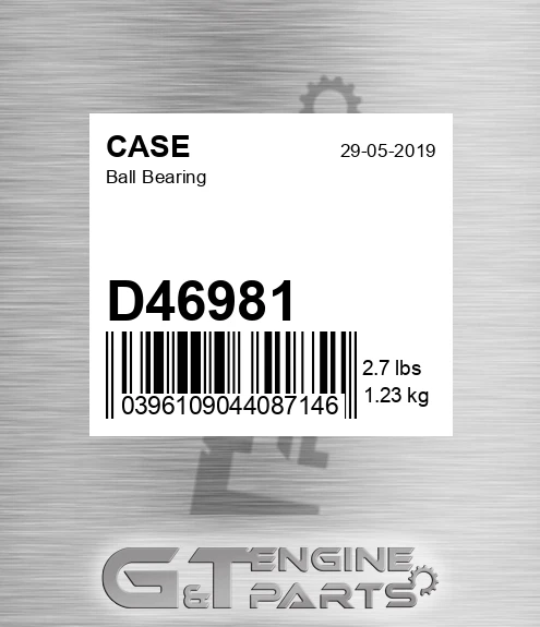 D46981 CASE Ball Bearing