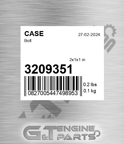 3209351 Bolt
