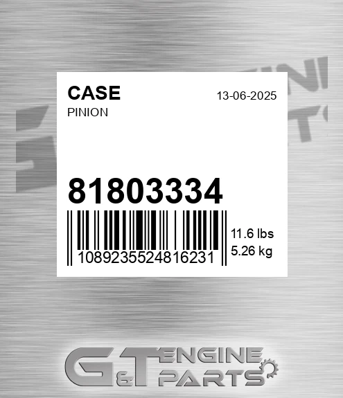81803334 Pinion