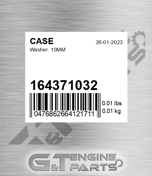 164371032 Washer 10mm