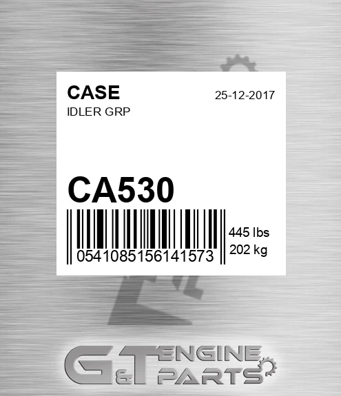 CA530 Idler Grp