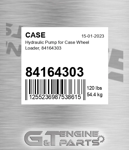 84164303 Hydraulic Pump For Wheel Loader,