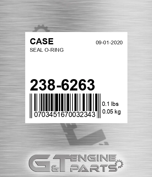 238-6263 Seal O-ring