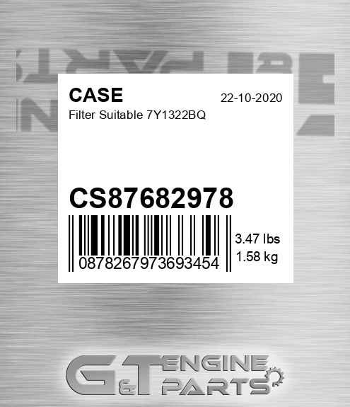 CS87682978 Filter Suitable 7y1322bq