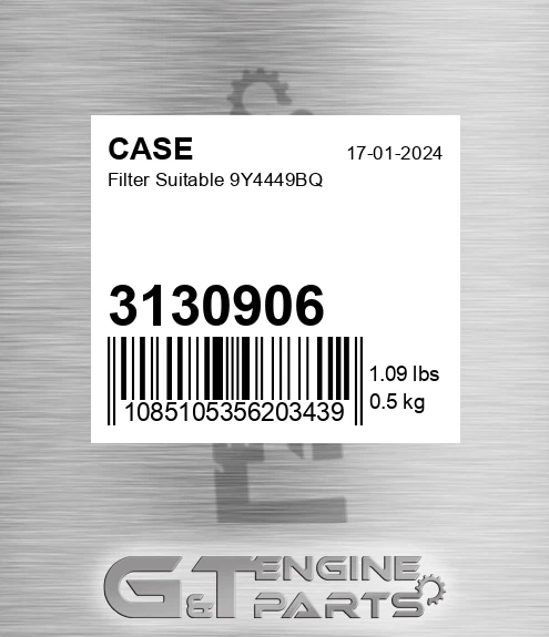 3130906 Filter Suitable 9y4449bq