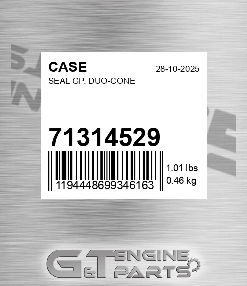 71314529 Seal Gp. Duo-cone