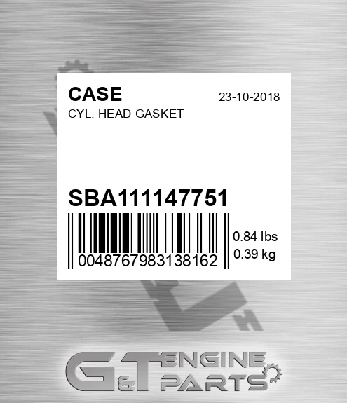 SBA111147751 Cyl. Head Gasket
