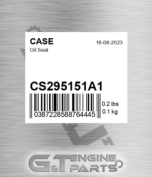 CS295151A1 Oil Seal
