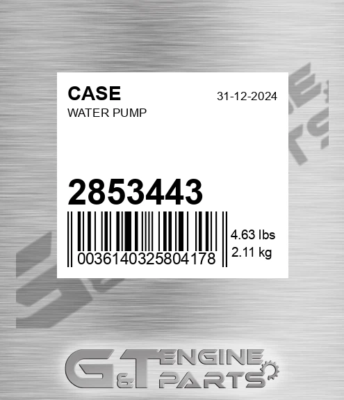 2853443 Water Pump