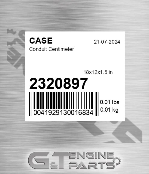2320897 CASE Conduit Centimeter