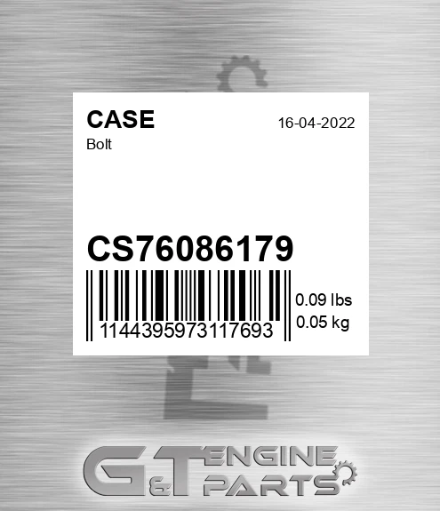 CS76086179 Bolt